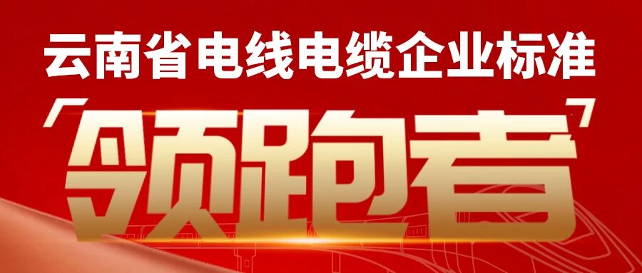 【喜报】昆明明超电缆集团荣获云南省电线电缆企业标准“领跑者”称号！